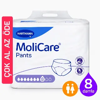 MoliCare Pants 8 Damla külot bez ekonomik paket