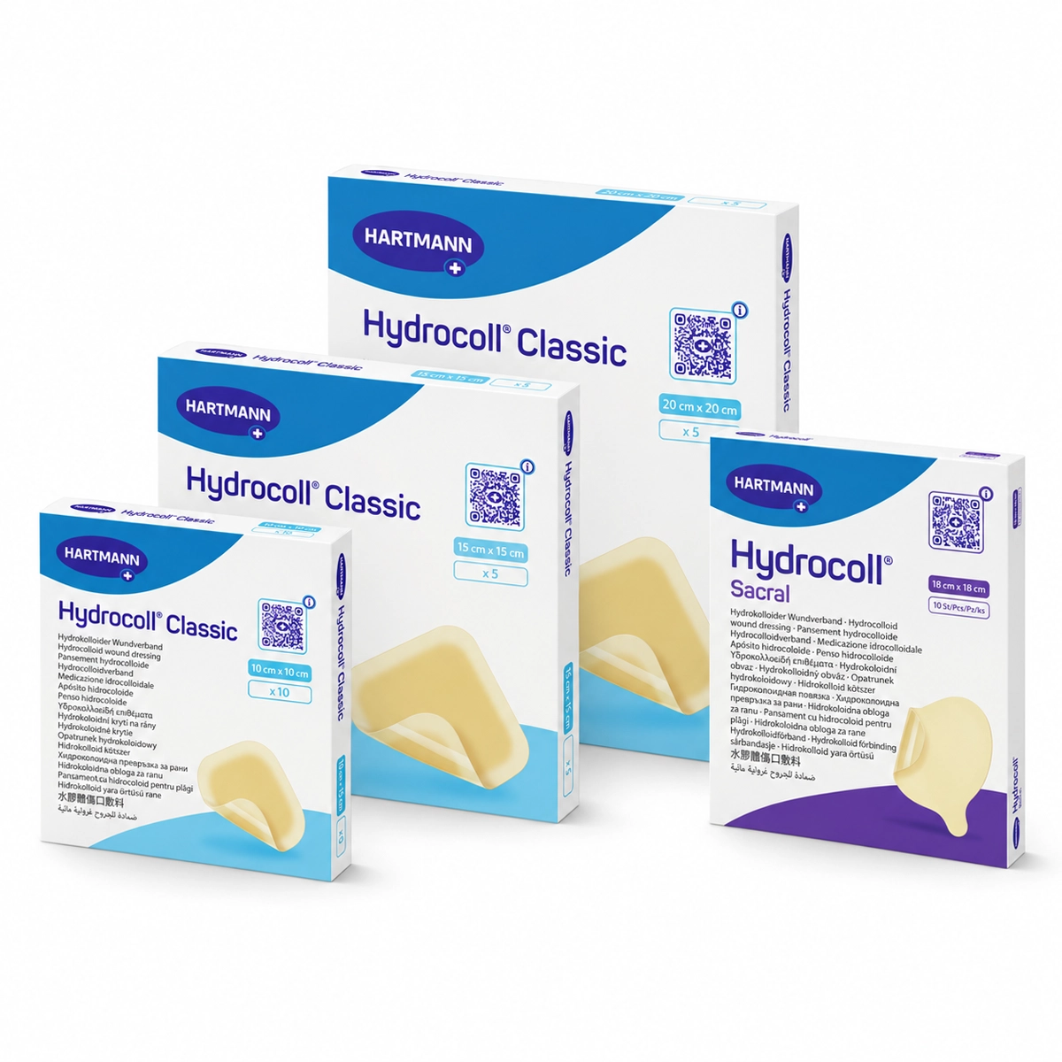 HARTMANN Hydrocoll hidrokolloid yara örtüsü kutuları